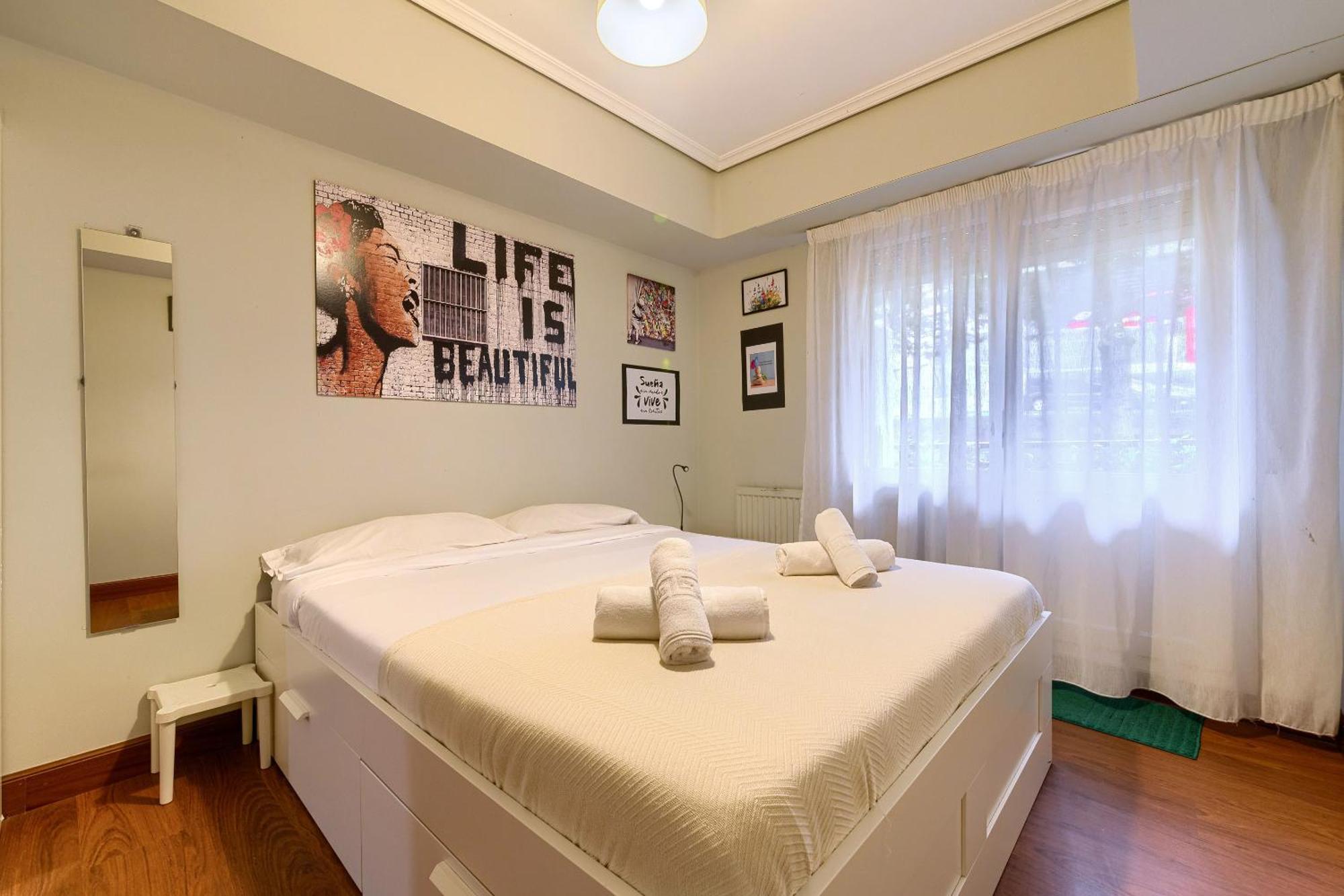 빌바오 Vivienda Turistica Acogedora En Uribarri 아파트 외부 사진