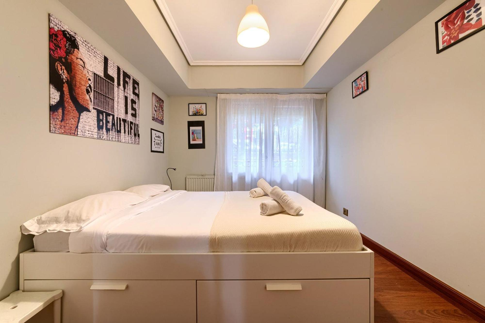 빌바오 Vivienda Turistica Acogedora En Uribarri 아파트 외부 사진